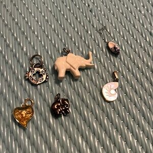Lot of various bracelet charms